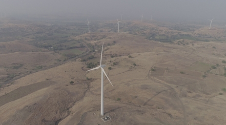 Generating clean wind energy, India